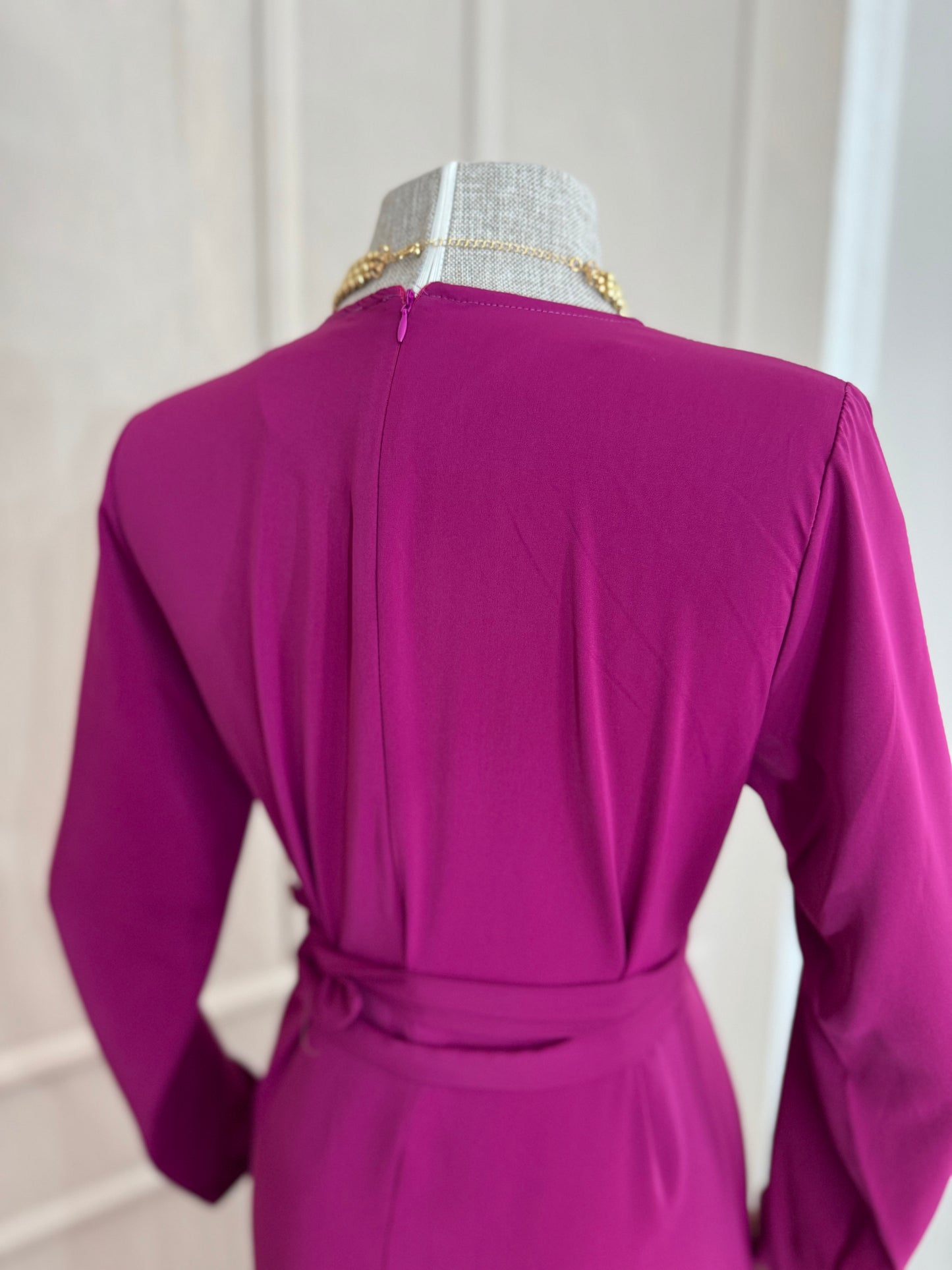 Abaya boja ciklame