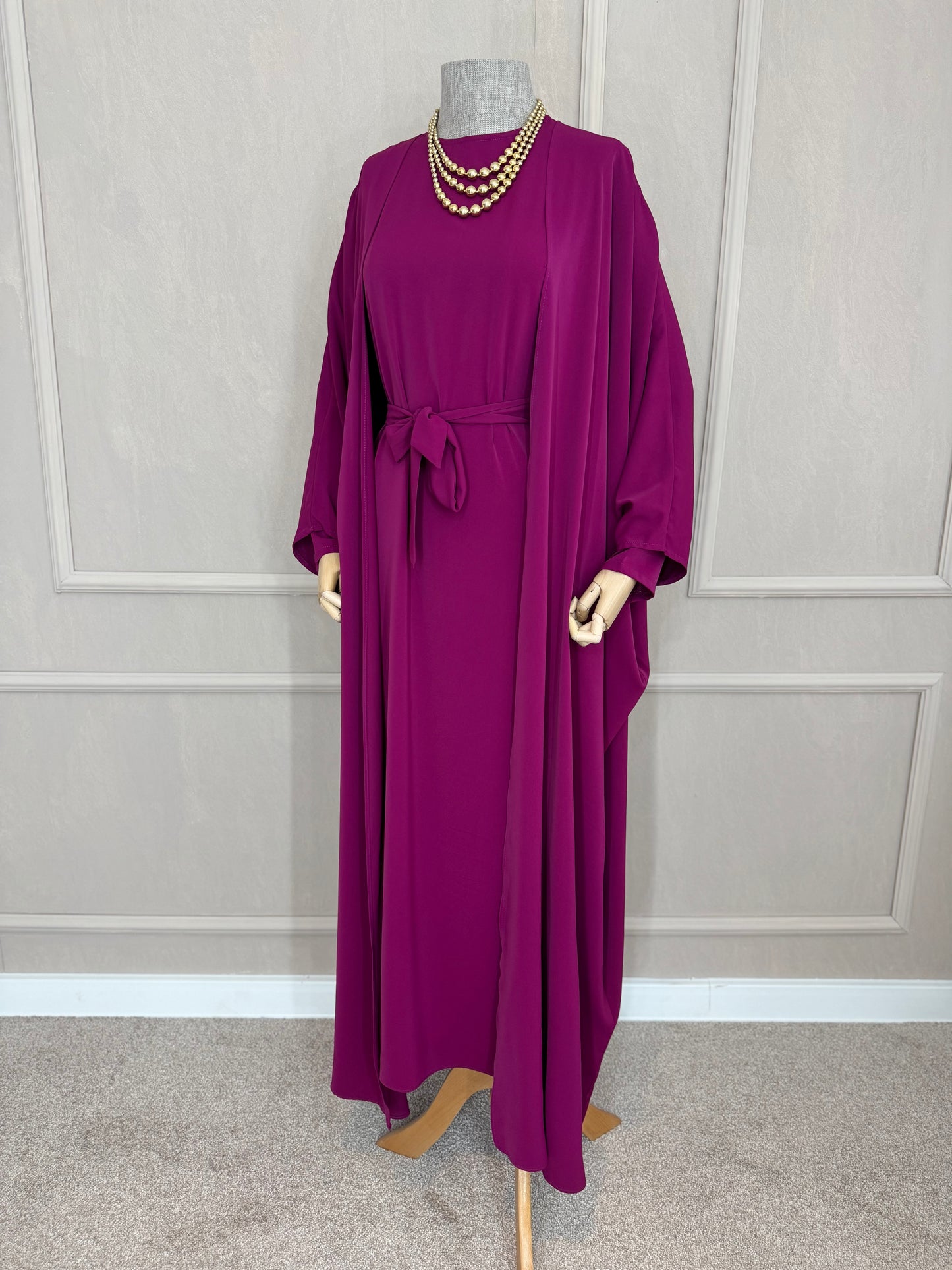 Abaya boja ciklame