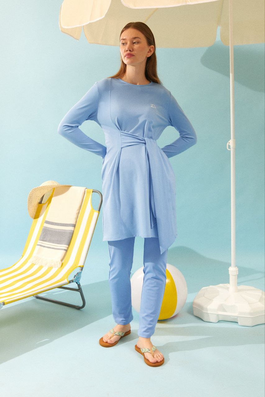 Burkini svijetlo plavi