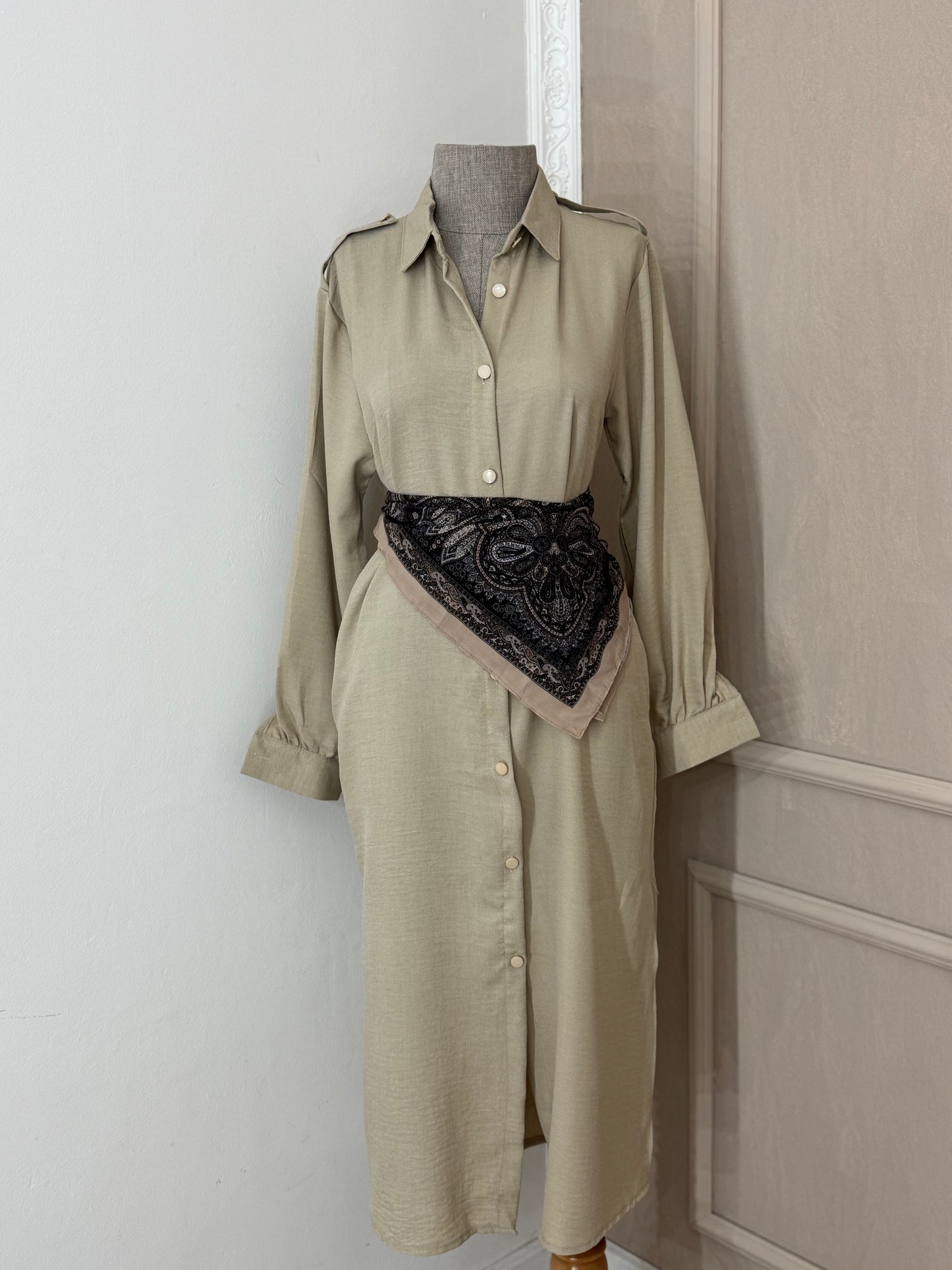 Bez kosulja sa maramom - oversize model