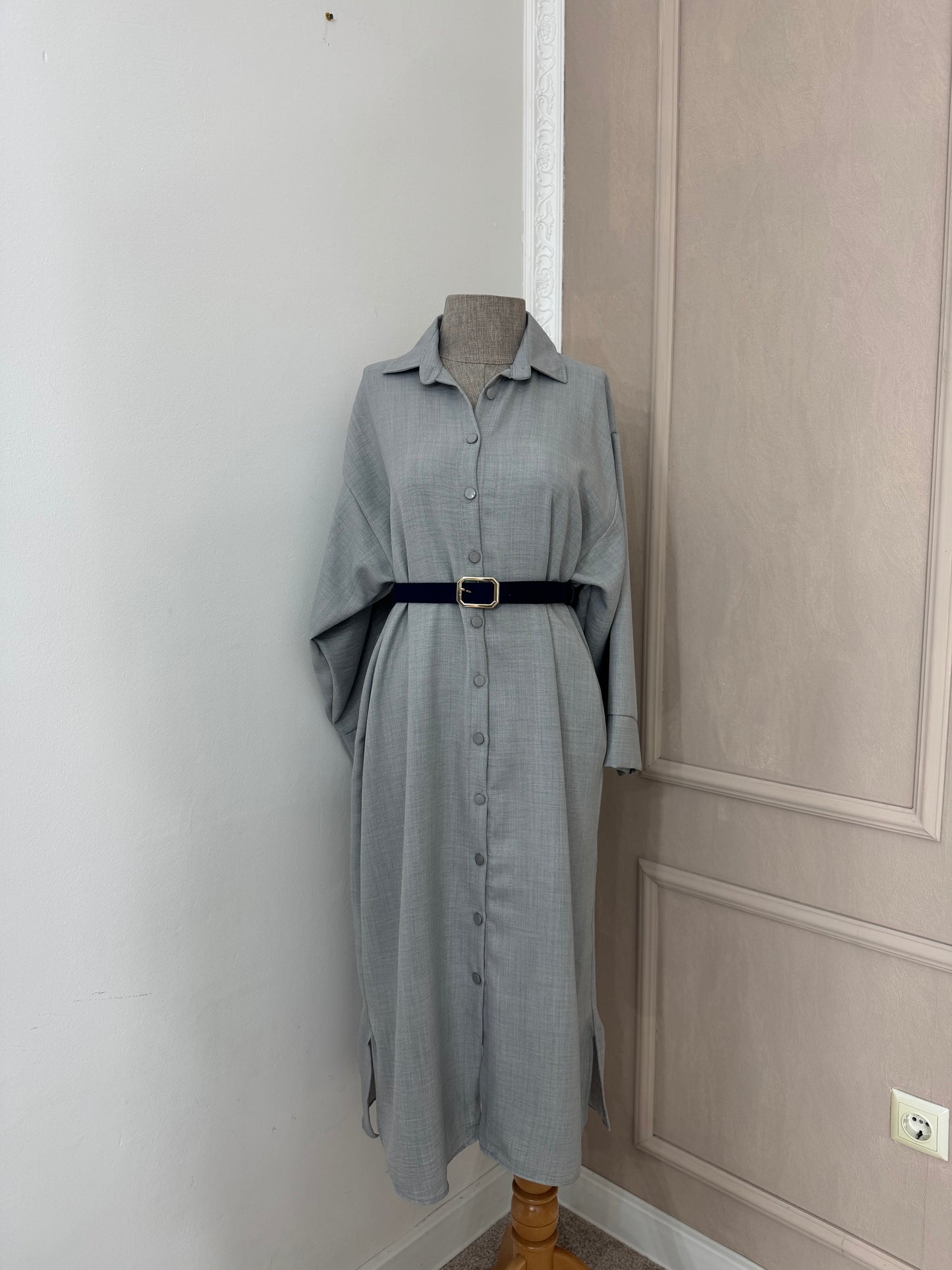 Tunika oversize - siva