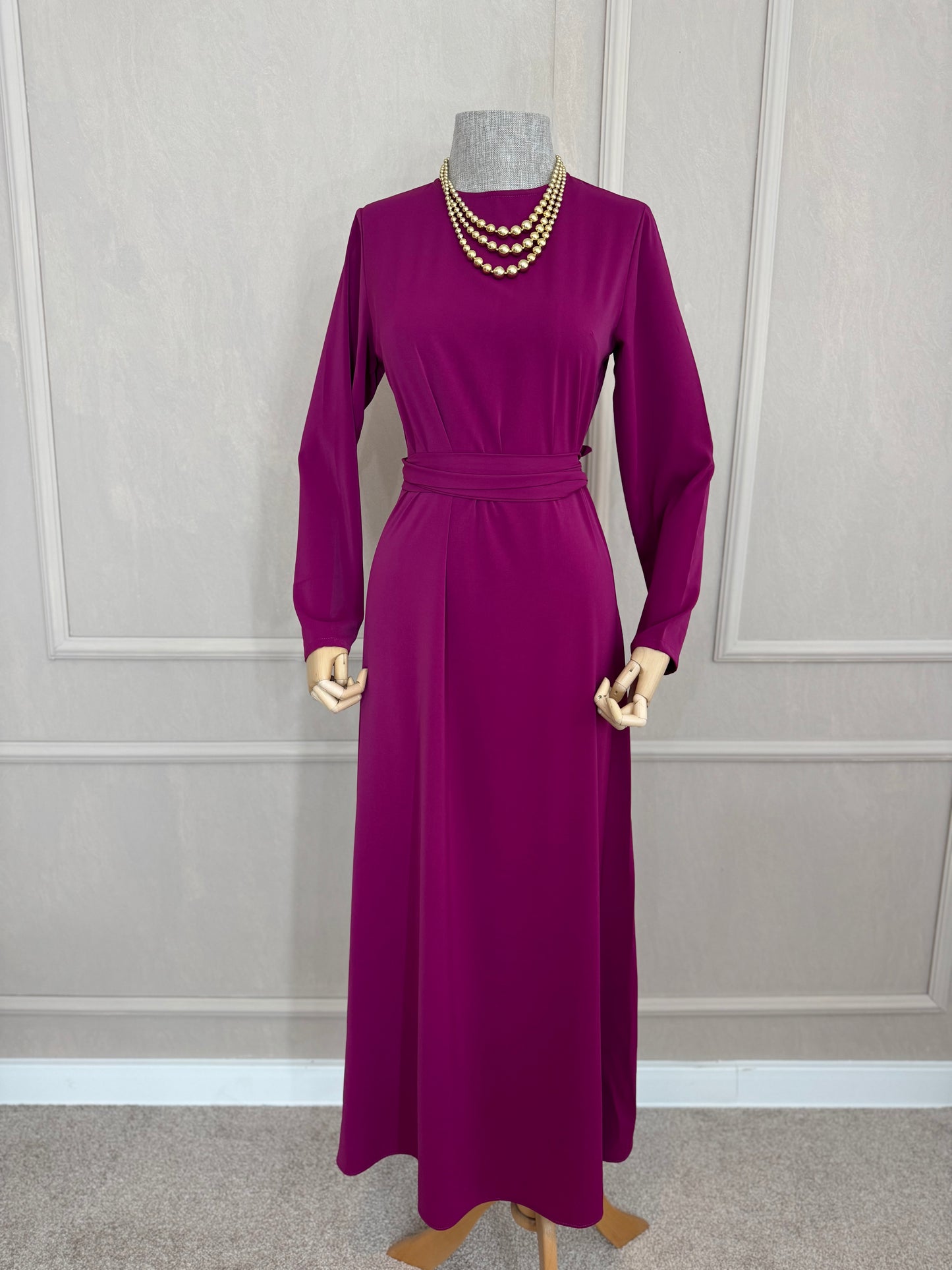 Abaya boja ciklame