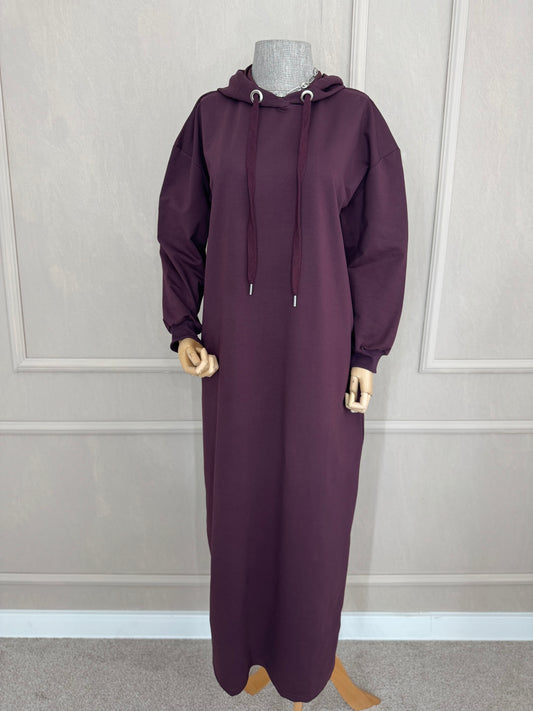 Duks/haljina burgundy