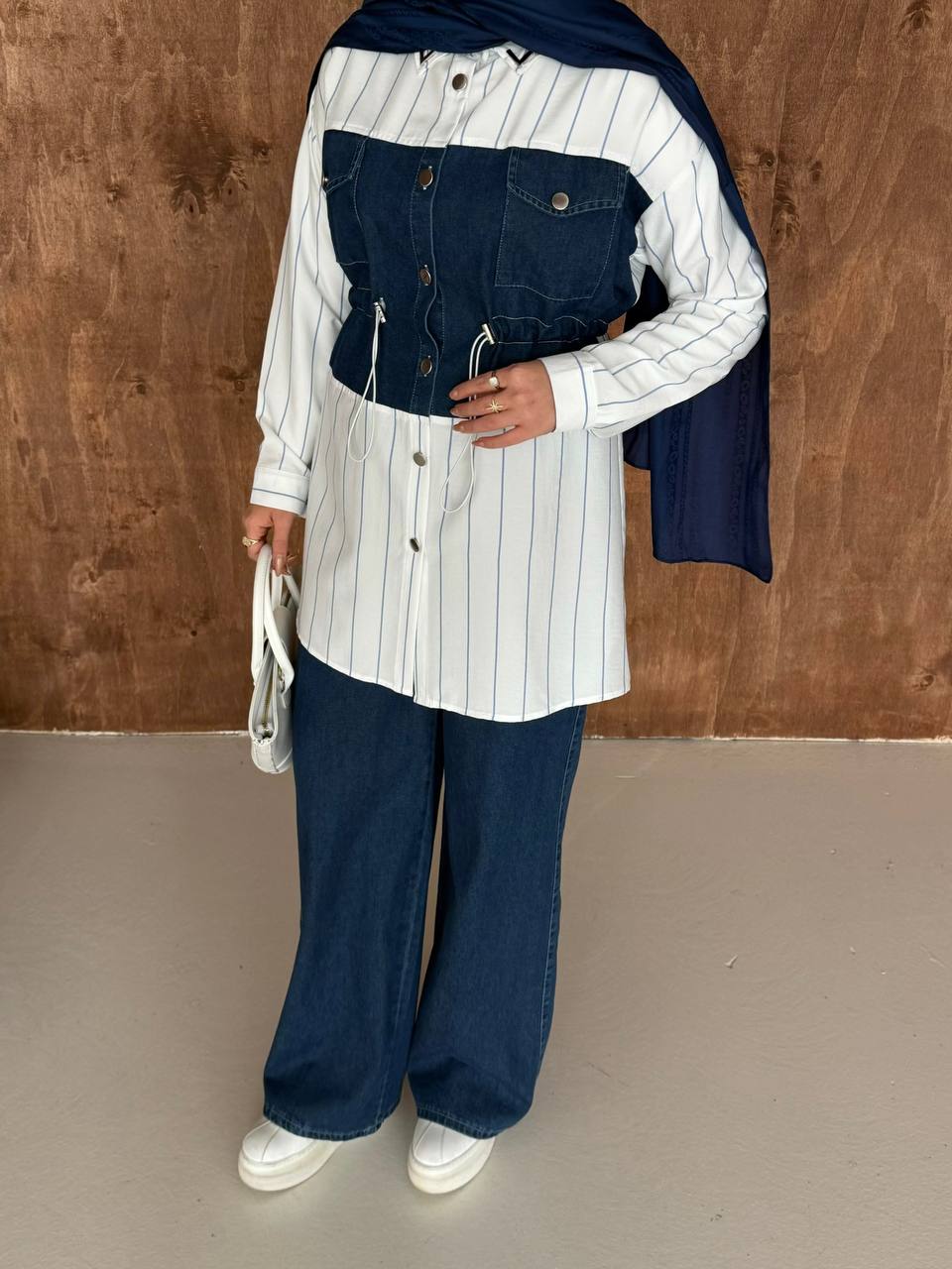 Komplet DENIM kosulja i pantalone tamni no.2